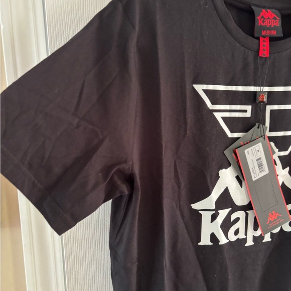 Kappa x FaZe Clan Fait AUTHENTIC Collab Men's Black T-Shirt Size Medium BNWT - Picture 5 of 9